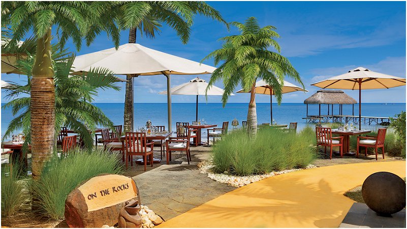 The Oberoi Beach Resort in Mauritius